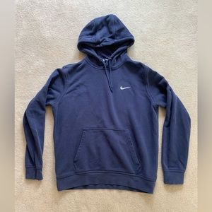 navy nike hoodie